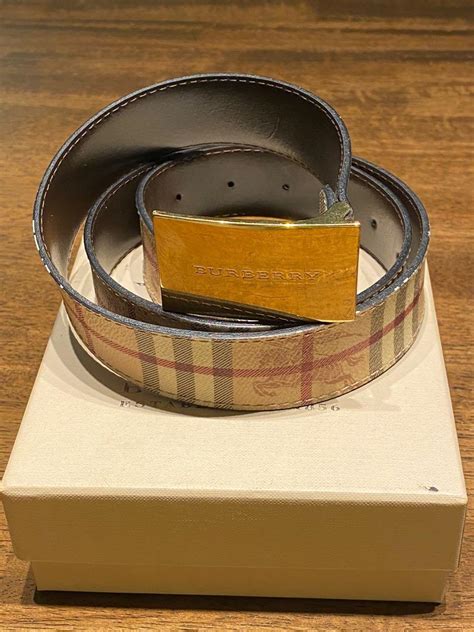 burberry haymarket mens belt|fashion belts for men Burberry.